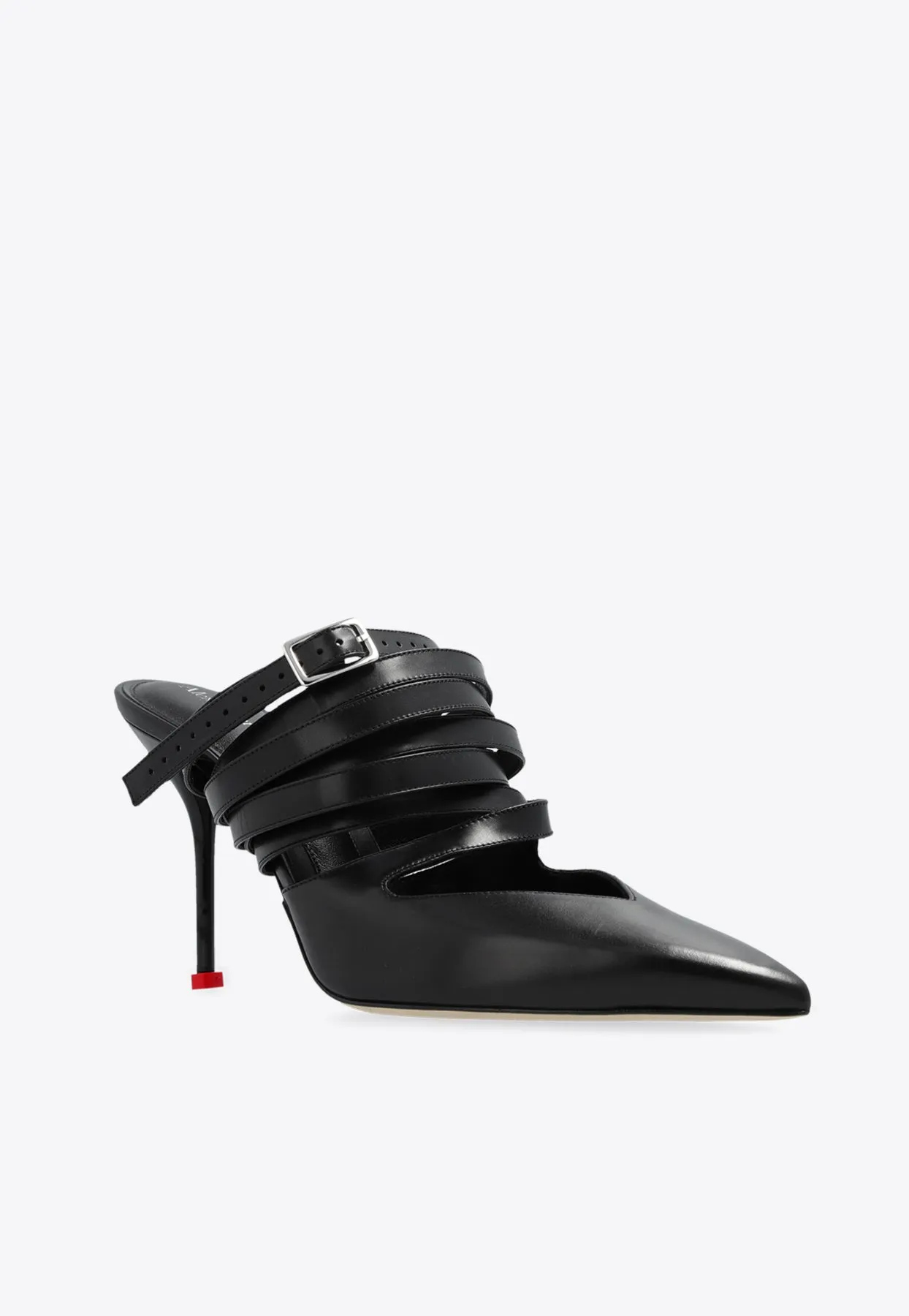95 Leather Straps Mules