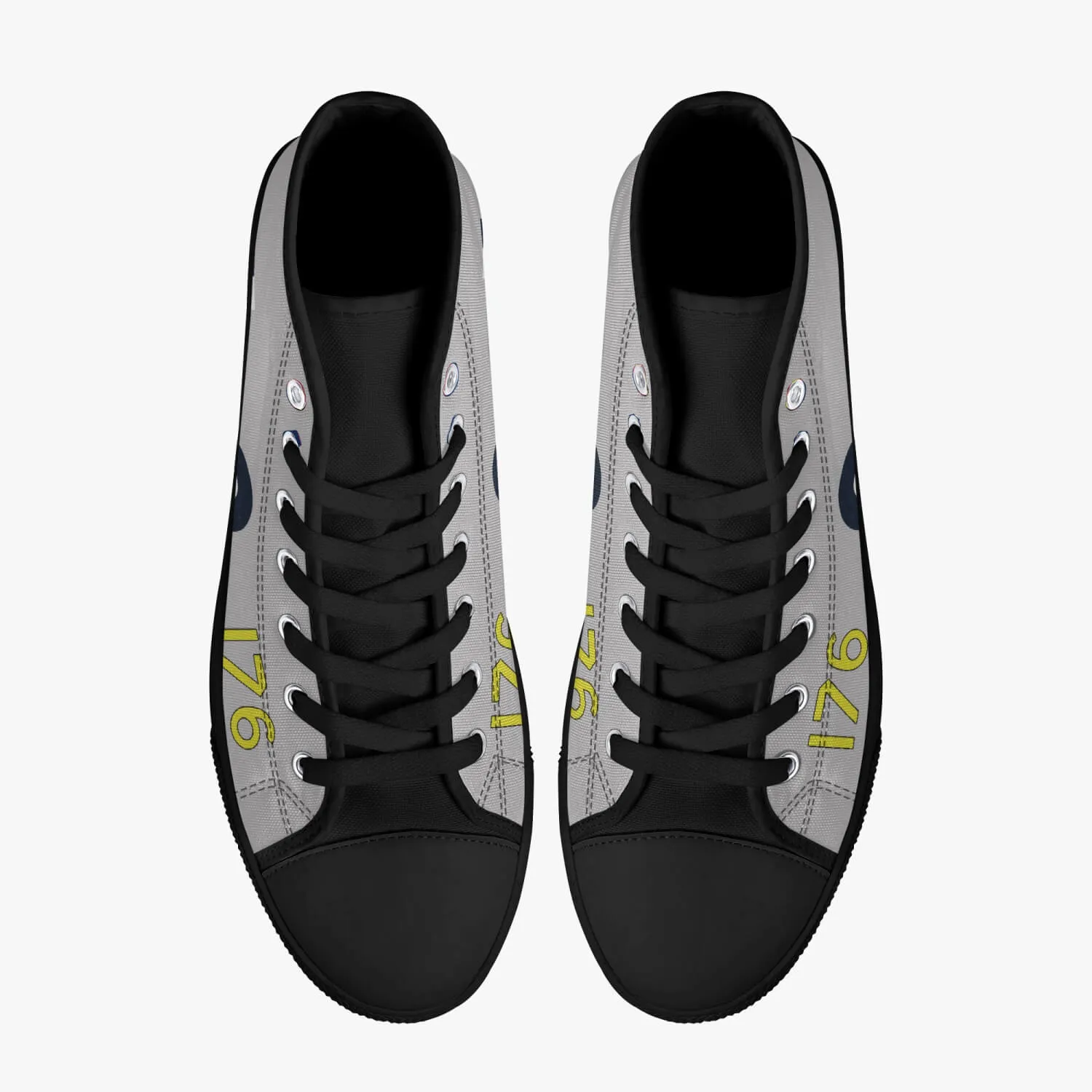 B-24 "A72-176" High Top Canvas Shoes