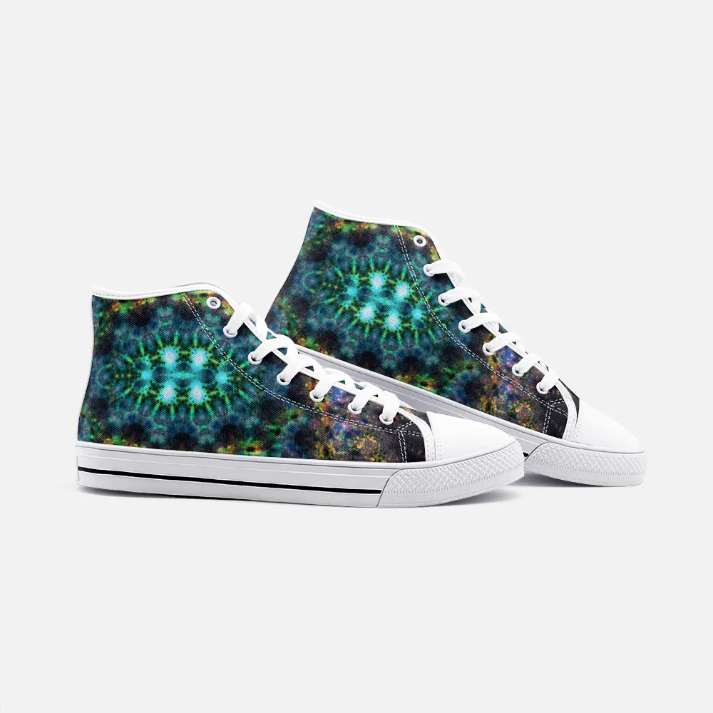 Ceres Psychedelic Canvas High-Tops