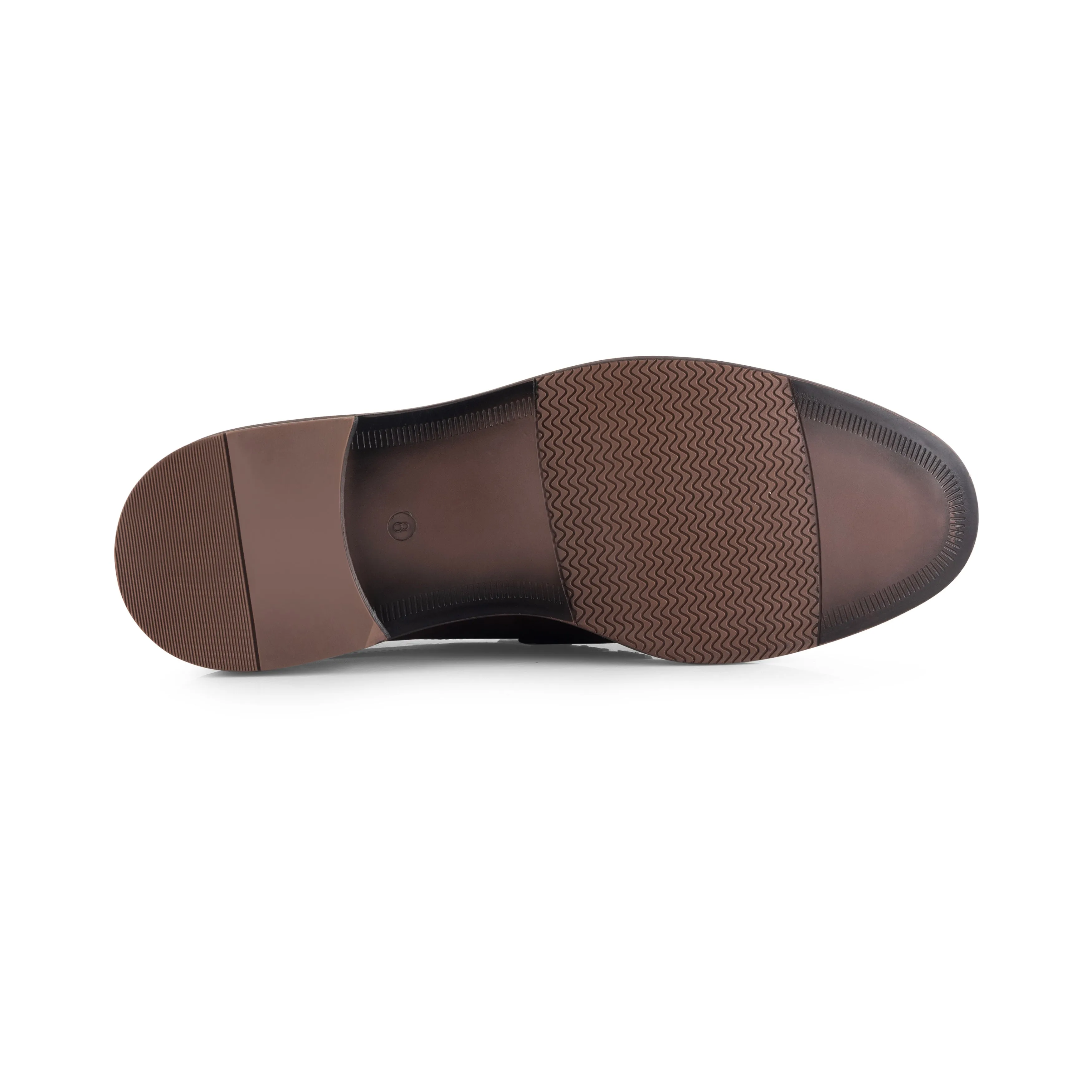 Charleston Leather Tassel Loafer - Brown