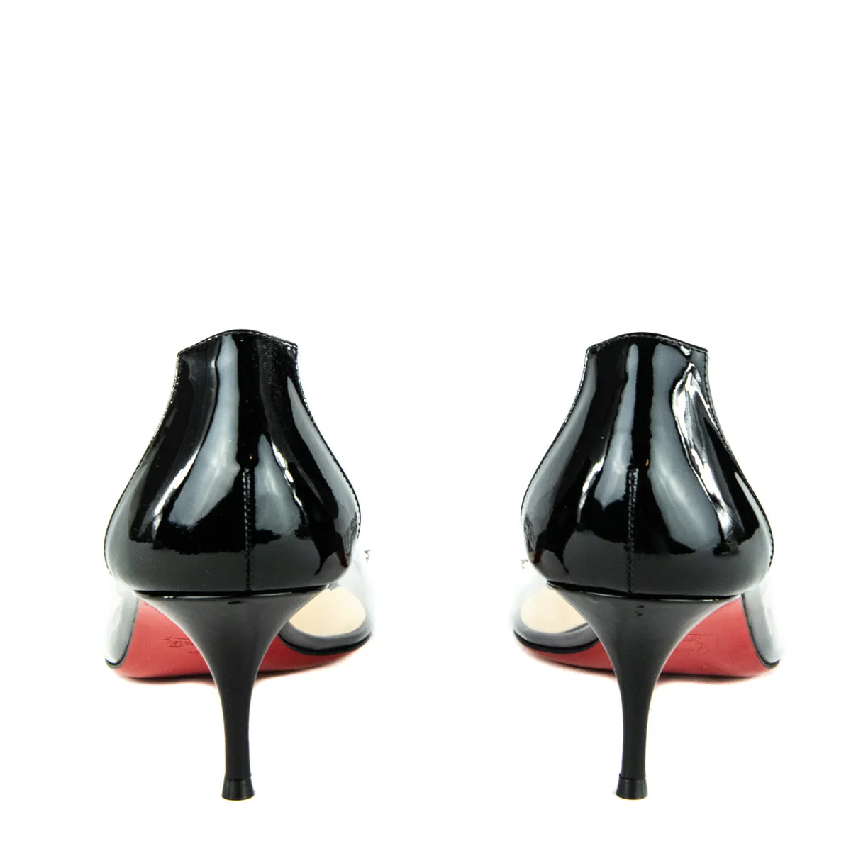Christian Louboutin Black Collaclou Studded PVC Pumps Size 12 | EU 42