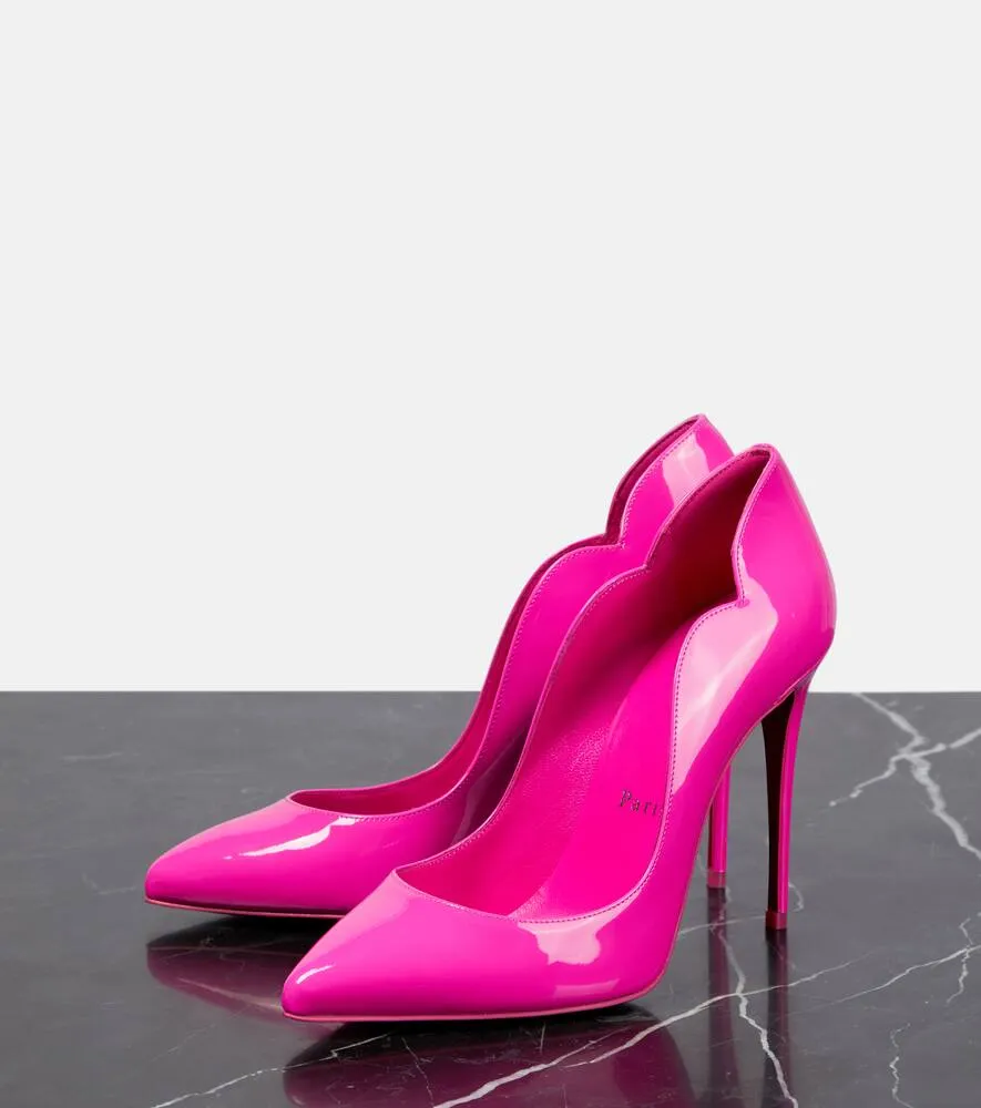 Christian Louboutin Hot Chick patent leather pumps