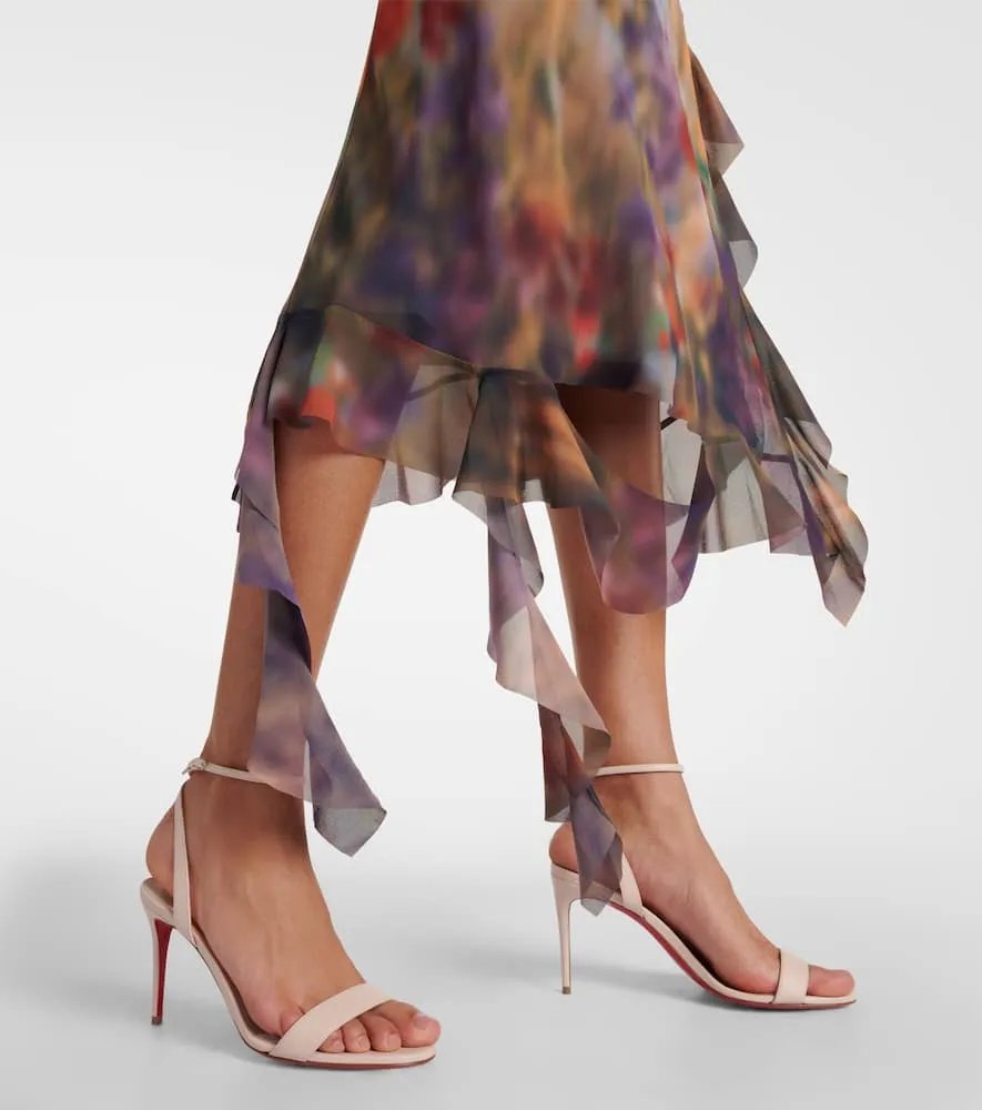 Christian Louboutin Loubigirl 85 leather sandals