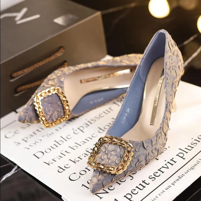 Cinderella Pointed High Heels