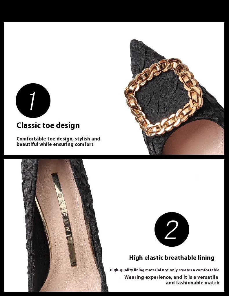 Cinderella Pointed High Heels