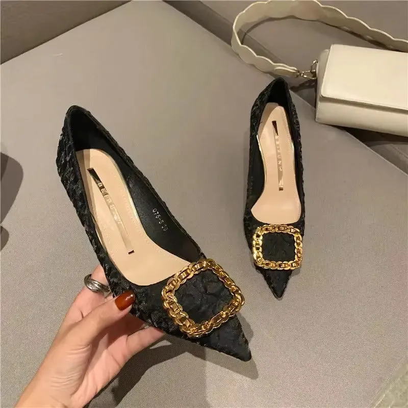 Cinderella Pointed High Heels