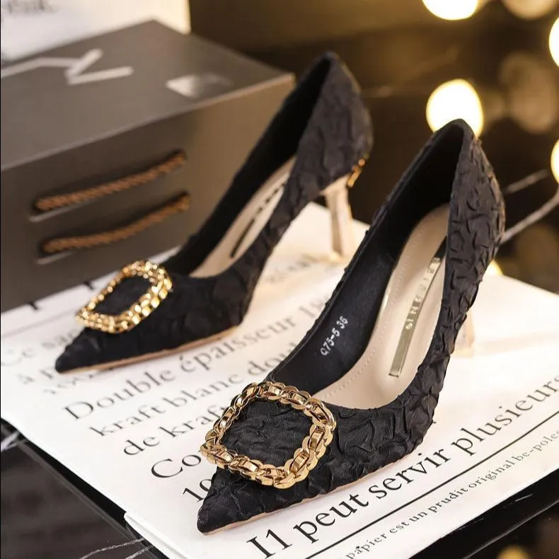 Cinderella Pointed High Heels
