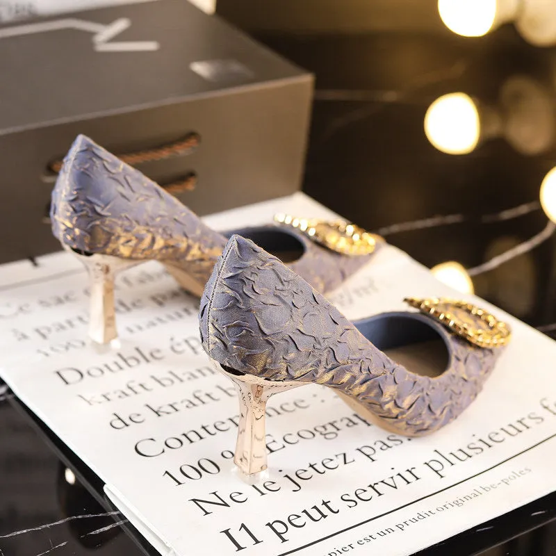 Cinderella Pointed High Heels