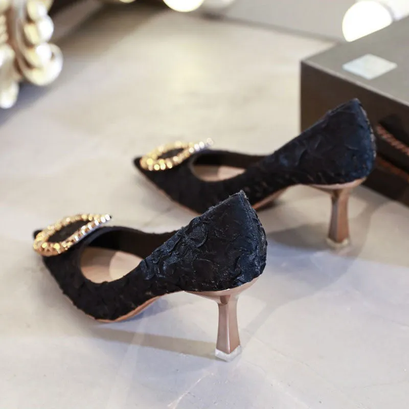 Cinderella Pointed High Heels