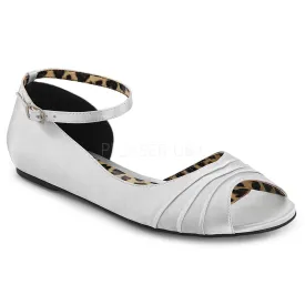 D-Orsay Satin Ballet Flats 3-colors ANNA-03
