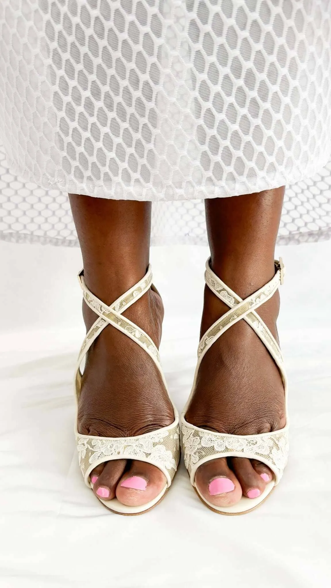 Jimmy Choo Wedding Shoes - Emily Floral Lace