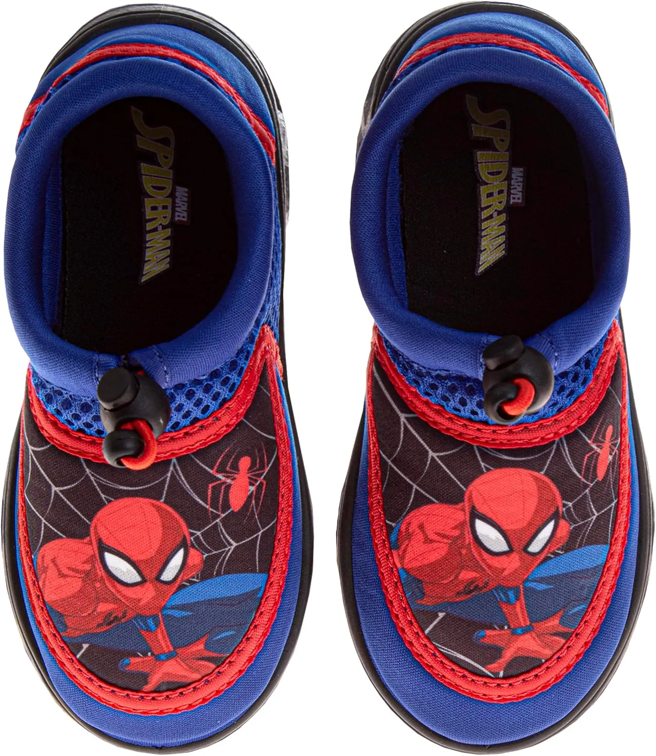 Josmo Boys Water Shoes - Sonic The Hedgehog Spiderman Ironman Captain America Hulk Thor Pool Aqua Socks Slip On Quick Dry (5-10 Toddlers / 11-12 Little Kids)