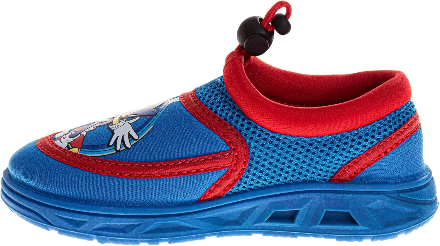 Josmo Boys Water Shoes - Sonic The Hedgehog Spiderman Ironman Captain America Hulk Thor Pool Aqua Socks Slip On Quick Dry (5-10 Toddlers / 11-12 Little Kids)