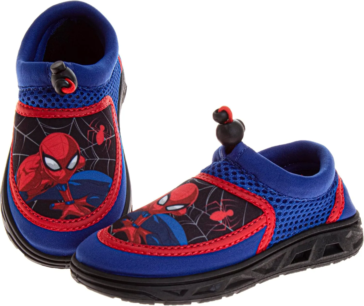 Josmo Boys Water Shoes - Sonic The Hedgehog Spiderman Ironman Captain America Hulk Thor Pool Aqua Socks Slip On Quick Dry (5-10 Toddlers / 11-12 Little Kids)