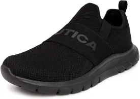 Nautica Men's Slip-On Sneakers ?C Casual Fashion Shoes for Walking, in Medium & Wide Widths