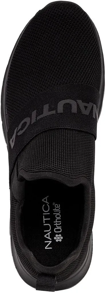 Nautica Men's Slip-On Sneakers ?C Casual Fashion Shoes for Walking, in Medium & Wide Widths