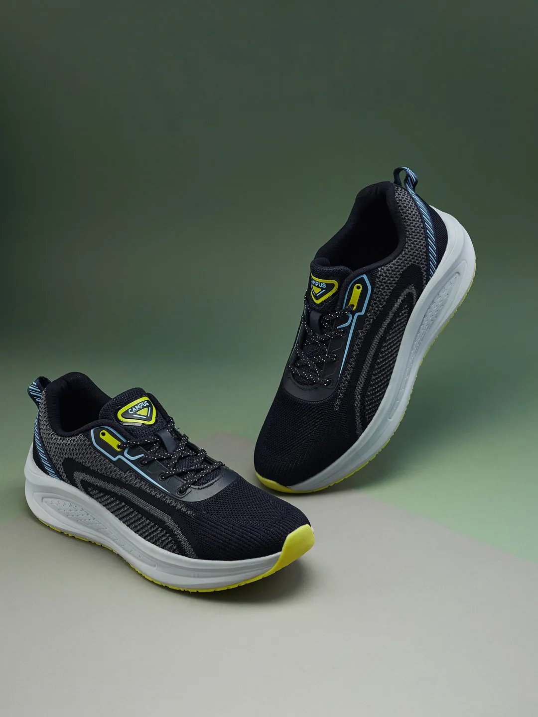 PLUSH Navy Men's Running Shoes