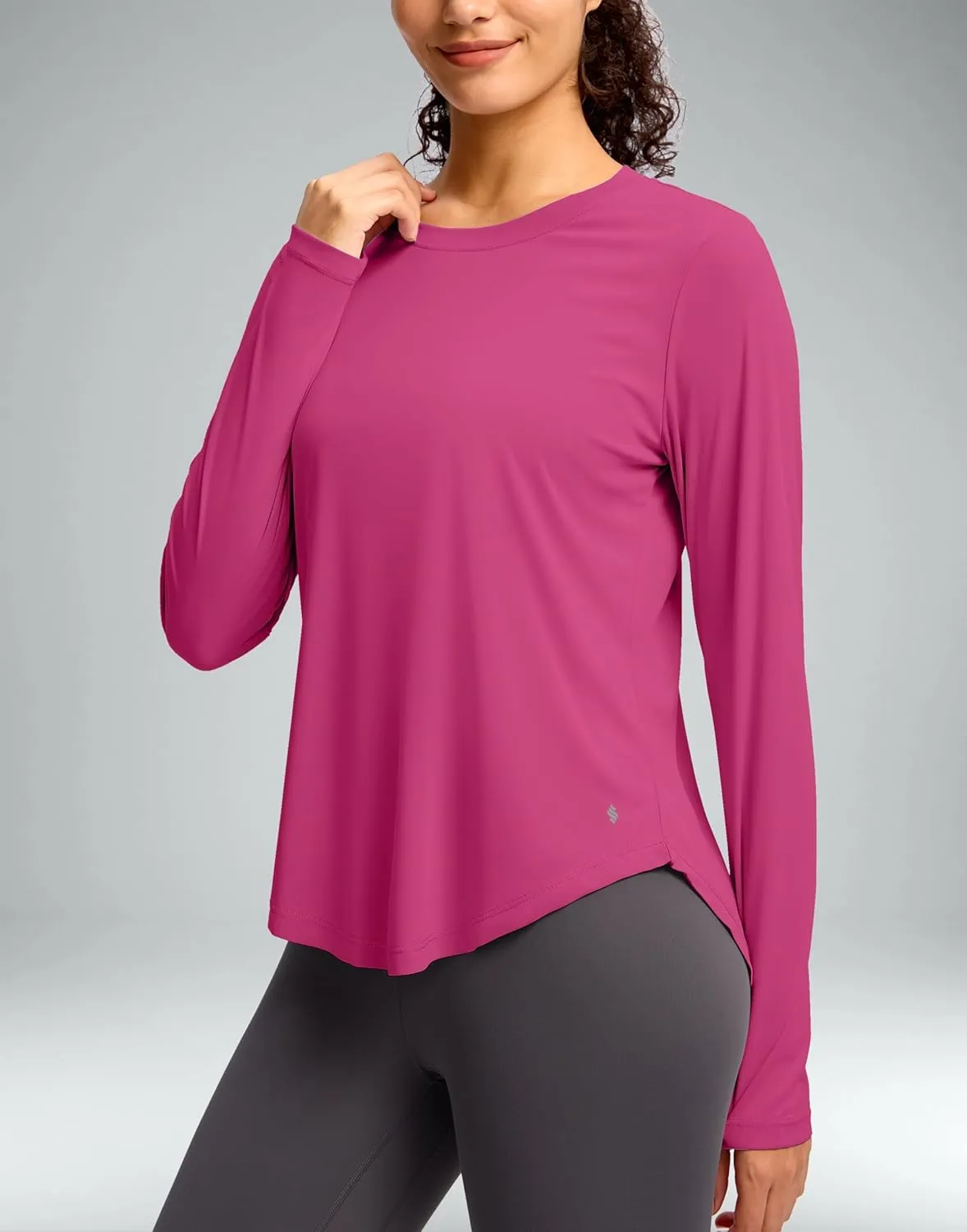 Soothfeel Women's UPF 50  Sun Shirts Long Sleeve SPF UV Protection Rash Guard Lightweight Quick Dry Hiking Workout Tops