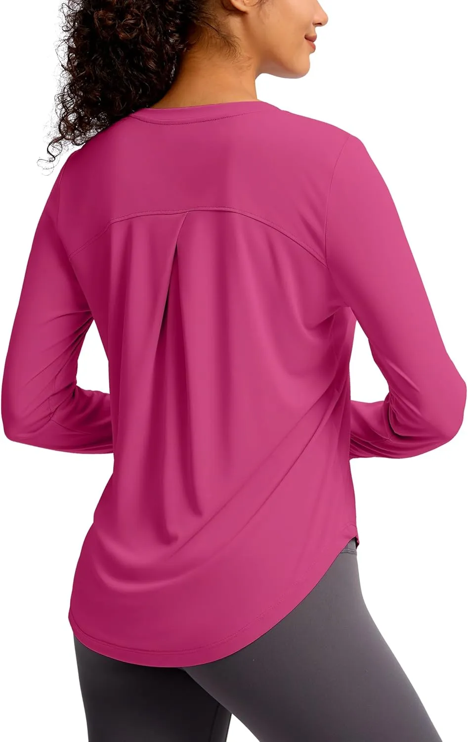 Soothfeel Women's UPF 50  Sun Shirts Long Sleeve SPF UV Protection Rash Guard Lightweight Quick Dry Hiking Workout Tops