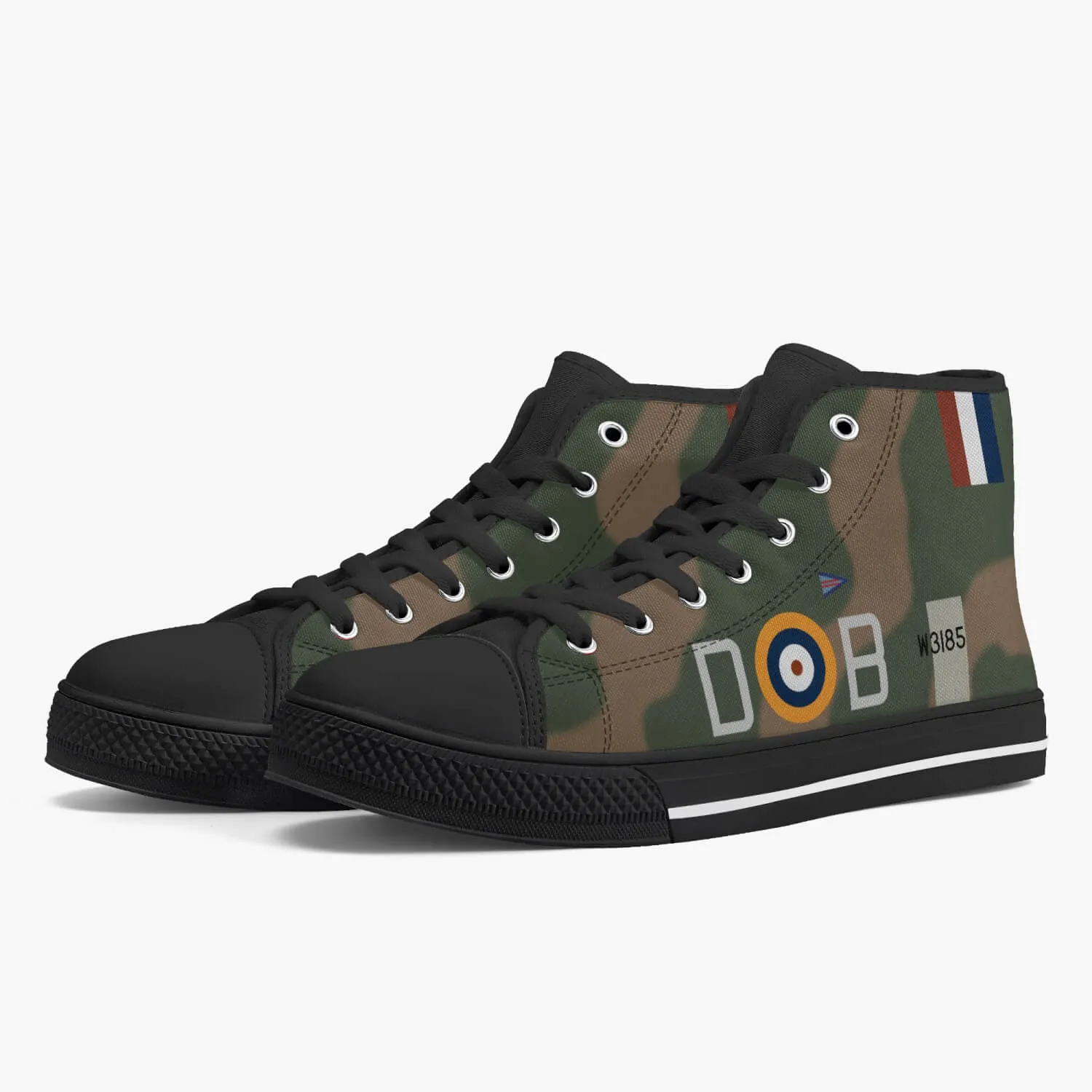 Spitfire "D-B" High Top Canvas Shoes