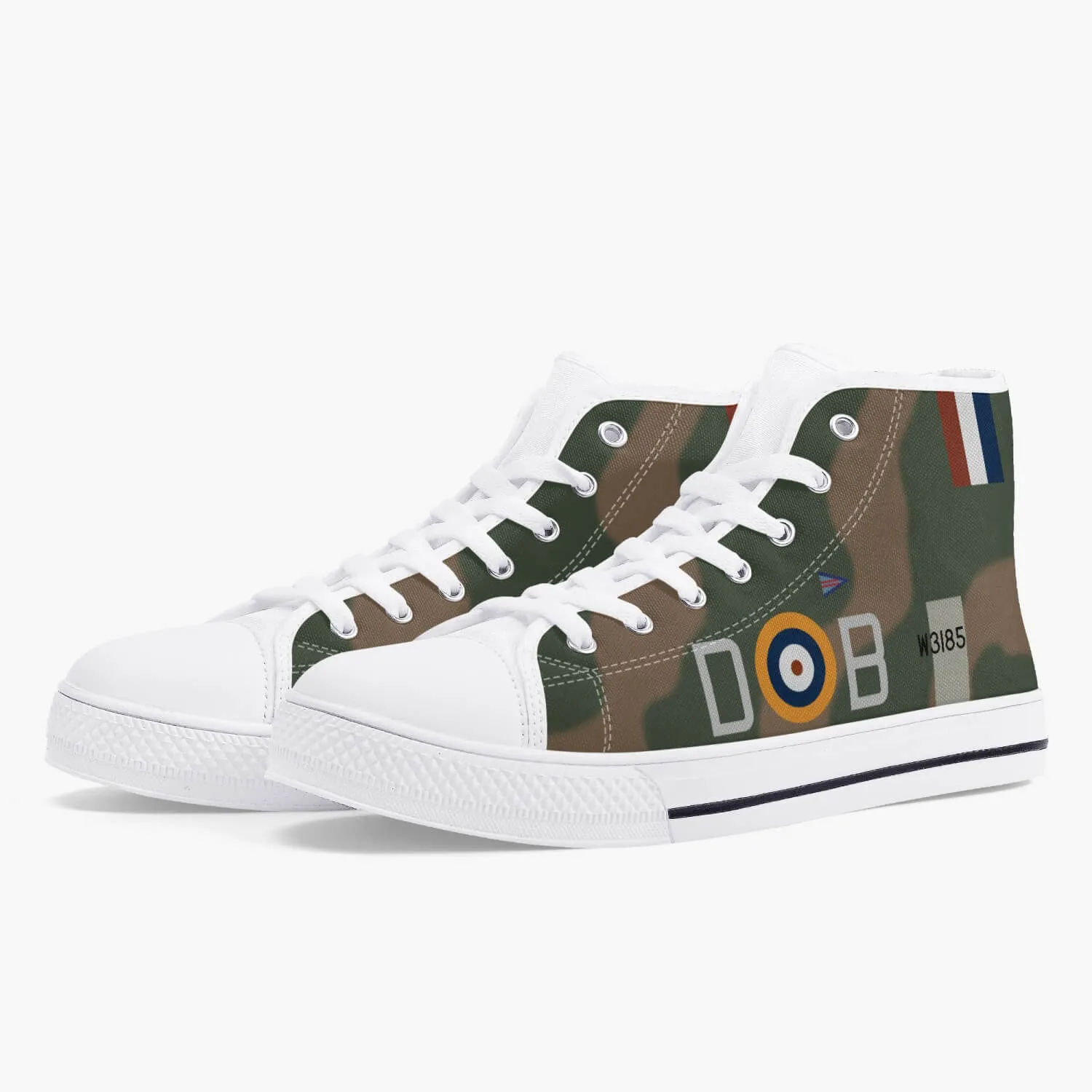 Spitfire "D-B" High Top Canvas Shoes