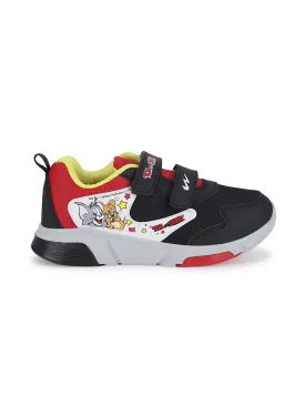 SRM-16V Black Kid's Running Shoes