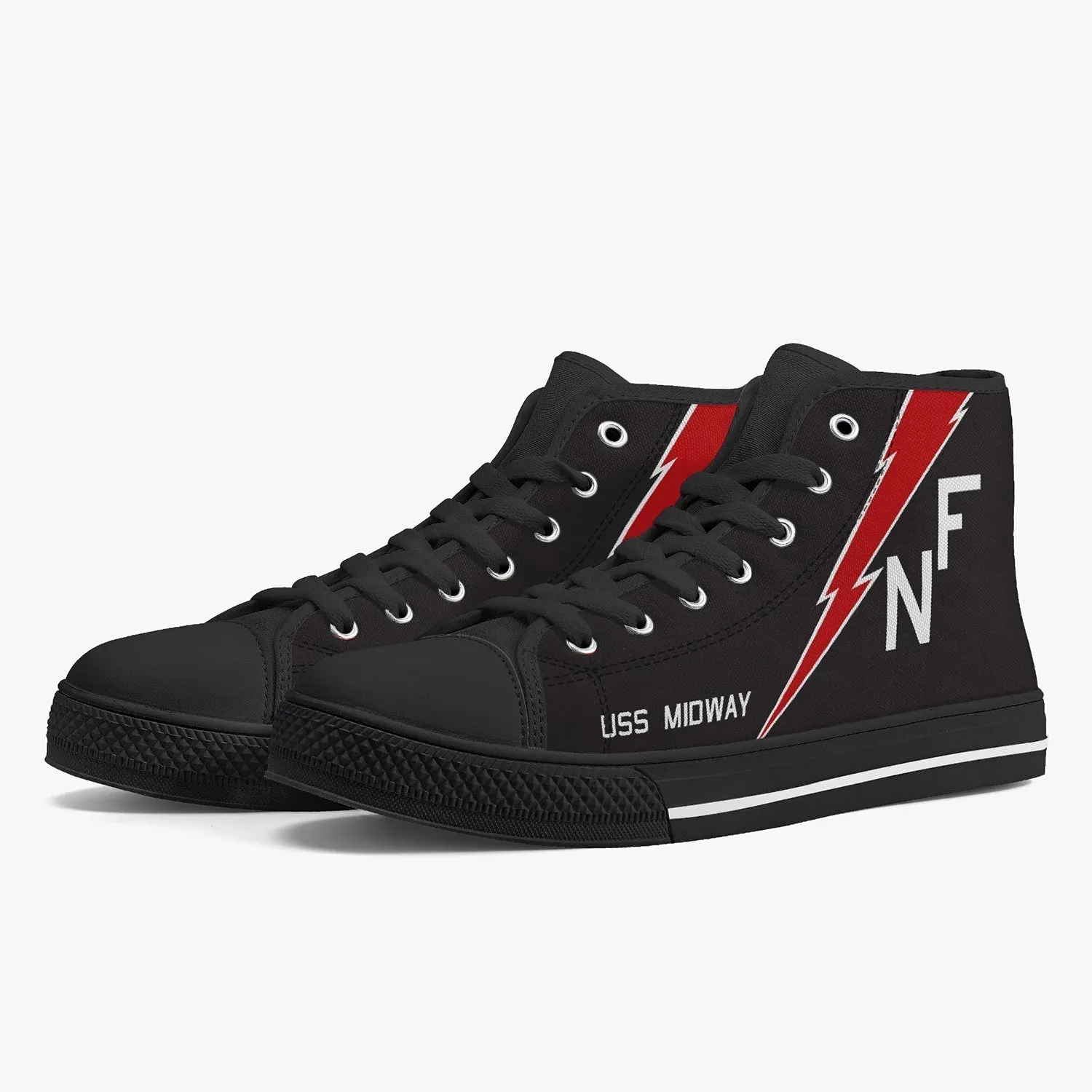 VF-161 "Chargers" High Top Canvas Shoes