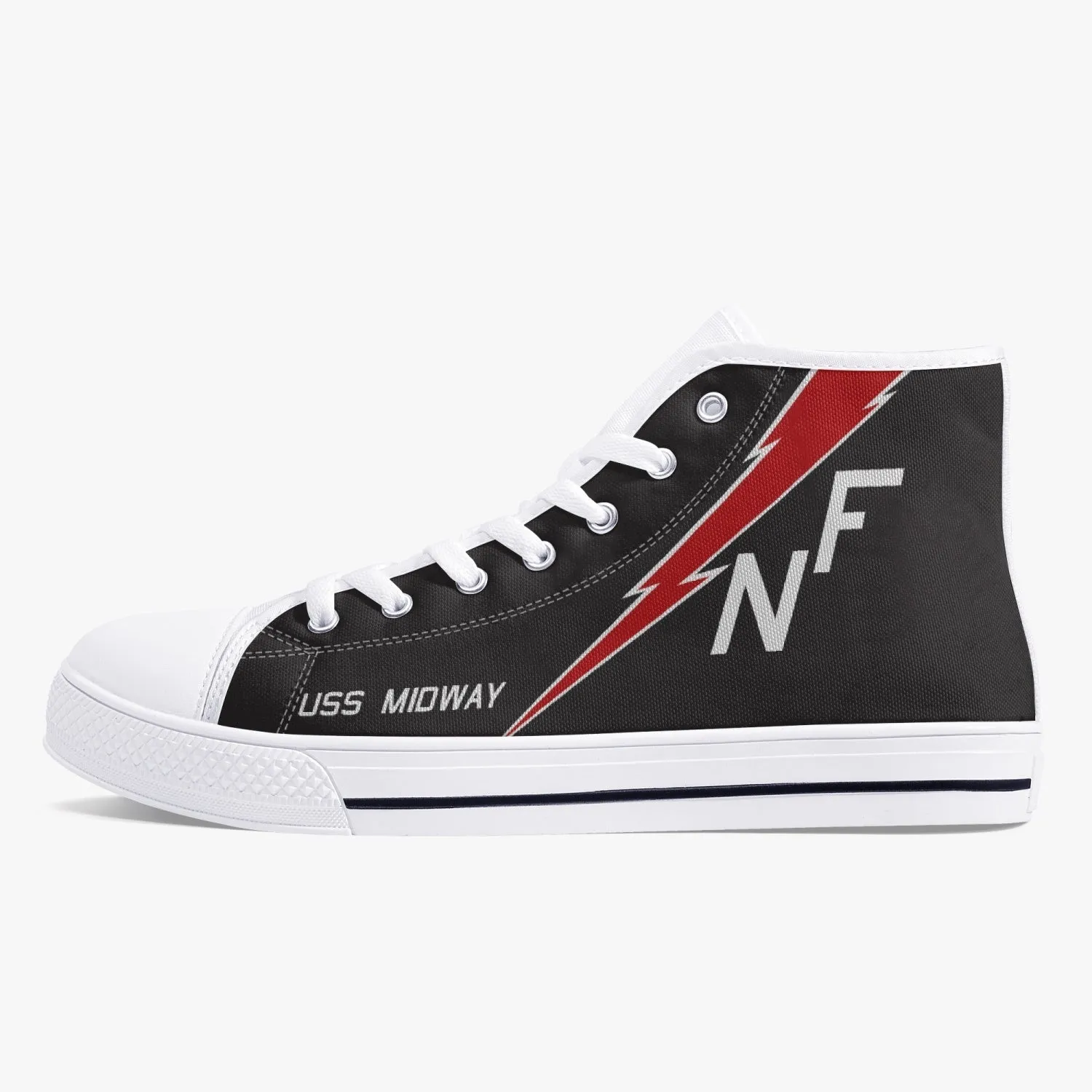 VF-161 "Chargers" High Top Canvas Shoes