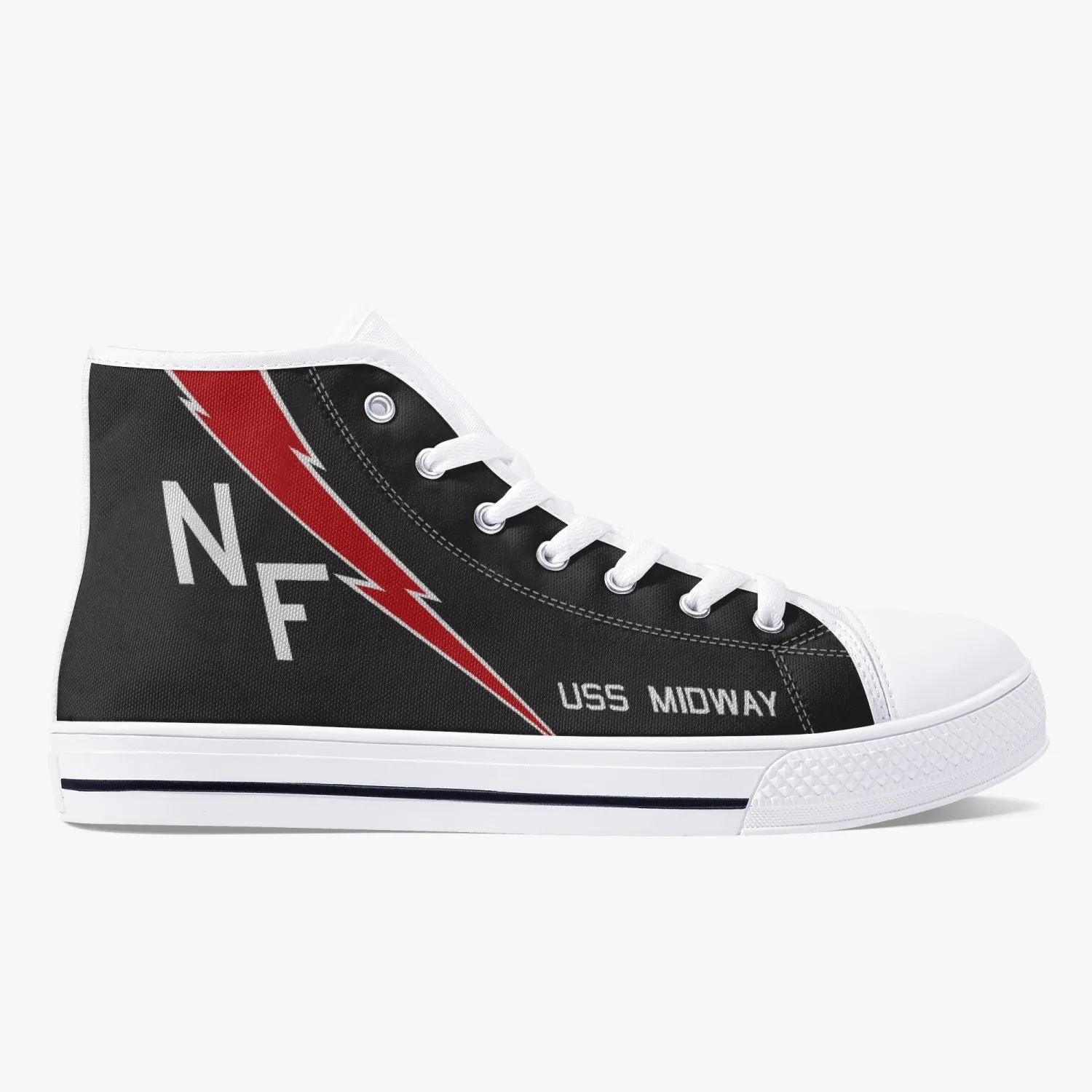 VF-161 "Chargers" High Top Canvas Shoes