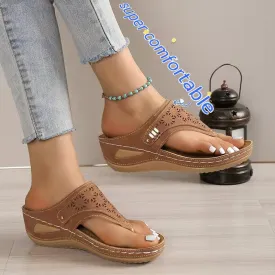 Women’s Wedge Roman Sandals in 3 Colors