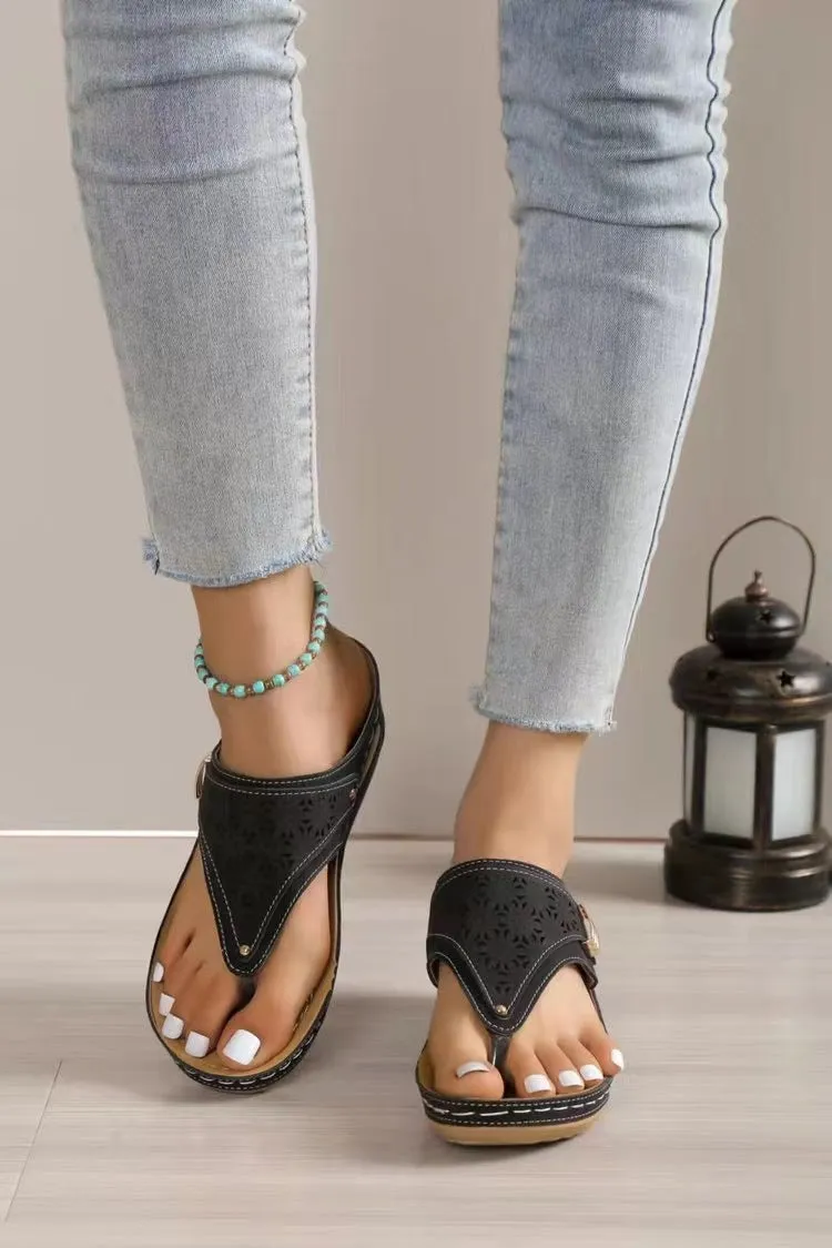 Women’s Wedge Roman Sandals in 3 Colors