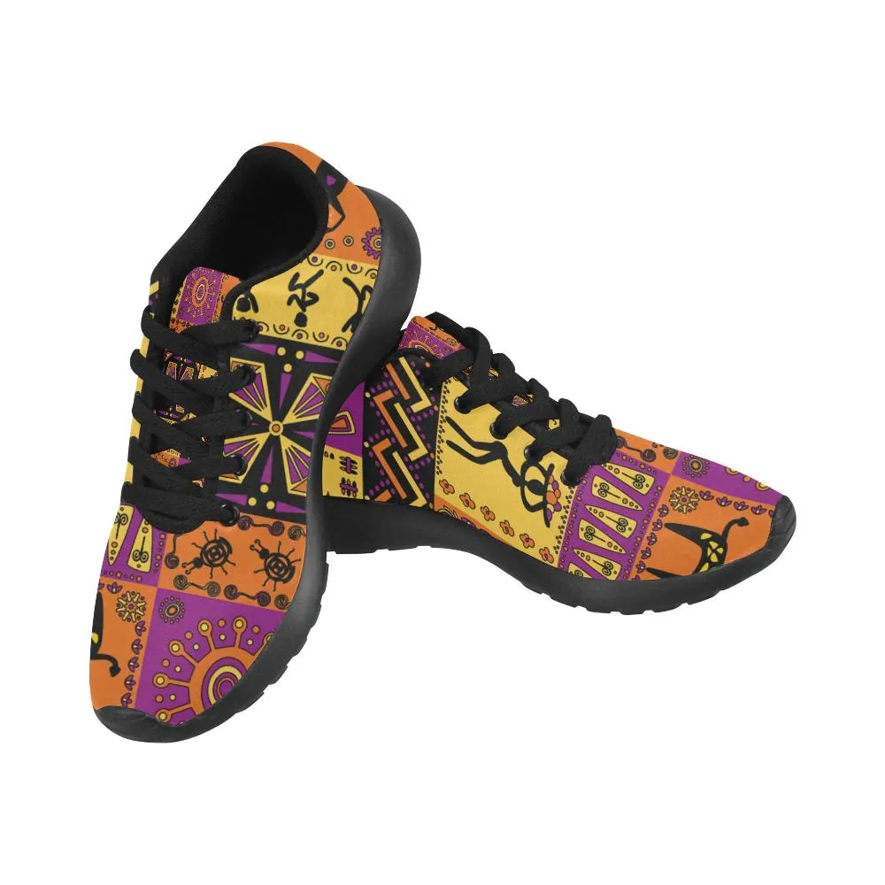 Zenzzle African pattern Women's Running shoes Casual Lightweight Athletic Sneakers US size 6-15