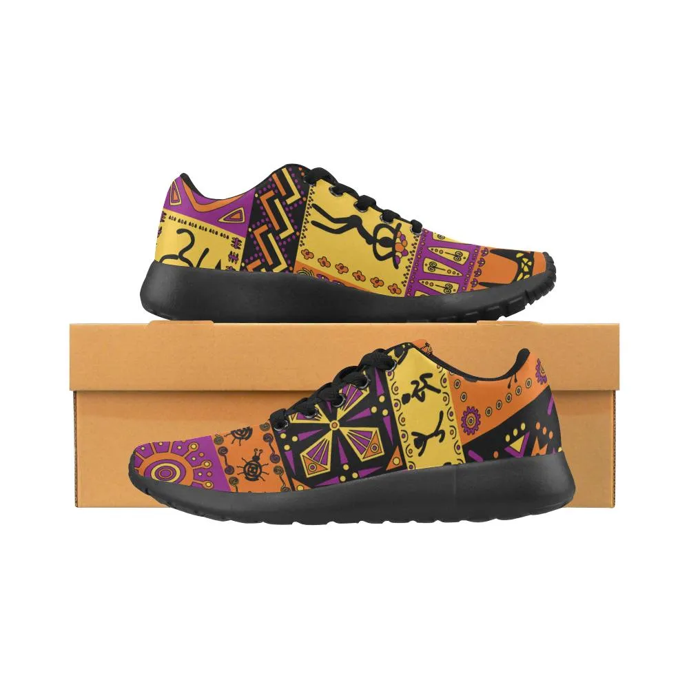 Zenzzle African pattern Women's Running shoes Casual Lightweight Athletic Sneakers US size 6-15