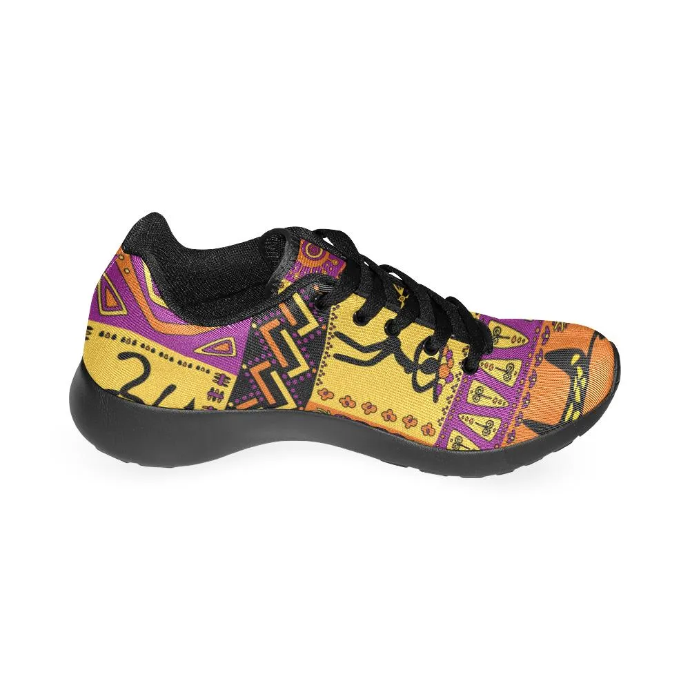 Zenzzle African pattern Women's Running shoes Casual Lightweight Athletic Sneakers US size 6-15
