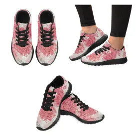 Zenzzle Beautiful peony print on Women's Running shoes Casual Lightweight Athletic Sneakers US size 6-15