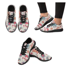 Zenzzle Cartoon romantic pattern cats Women's Running shoes Casual Lightweight Athletic Sneakers US size 6-15