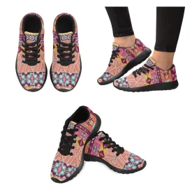 Zenzzle graphic Aztec geometric pattern print on Women's Running shoes Casual Lightweight Athletic Sneakers US size 6-15