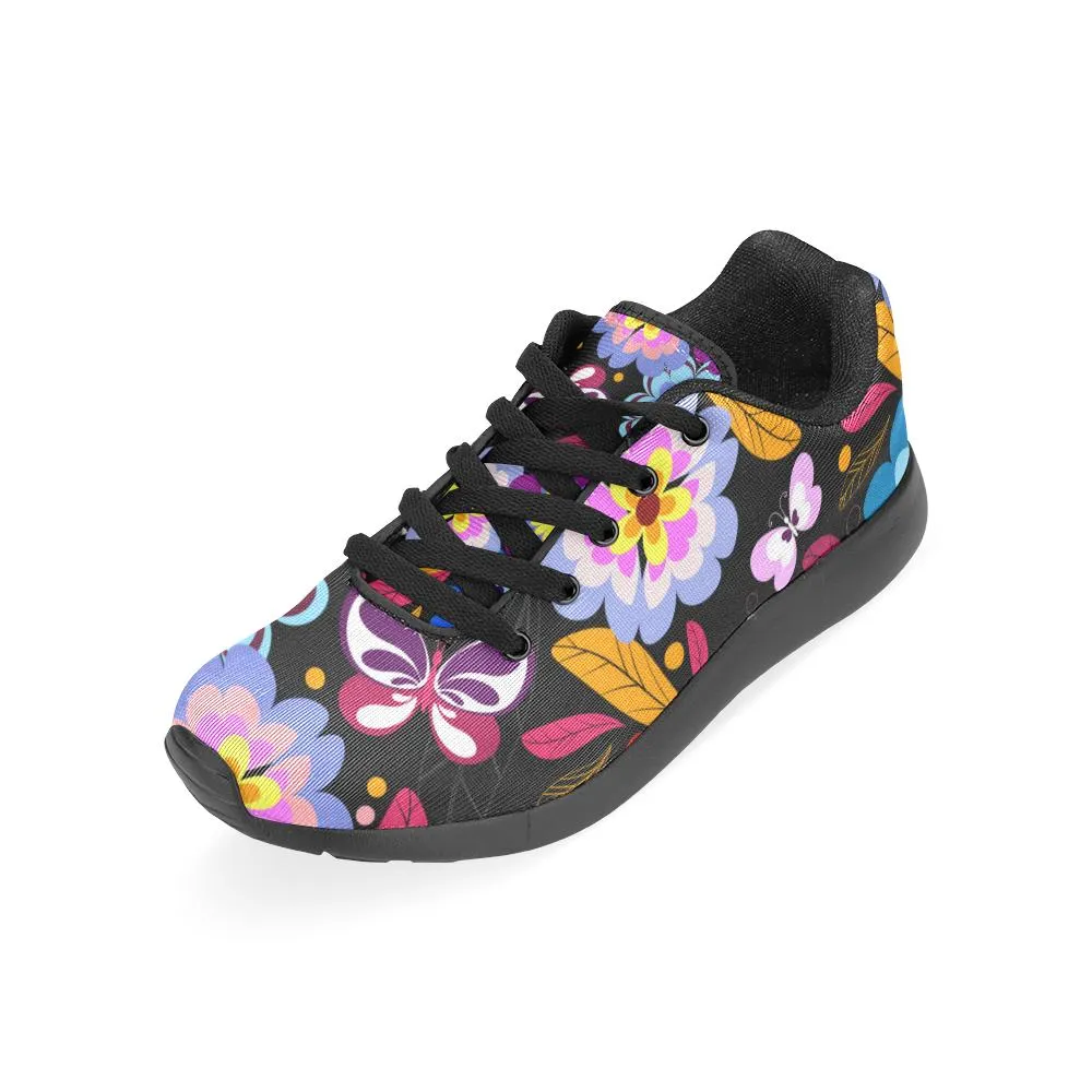 Zenzzle graphic floral Women's Running shoes Casual Lightweight Athletic Sneakers US size 6-15