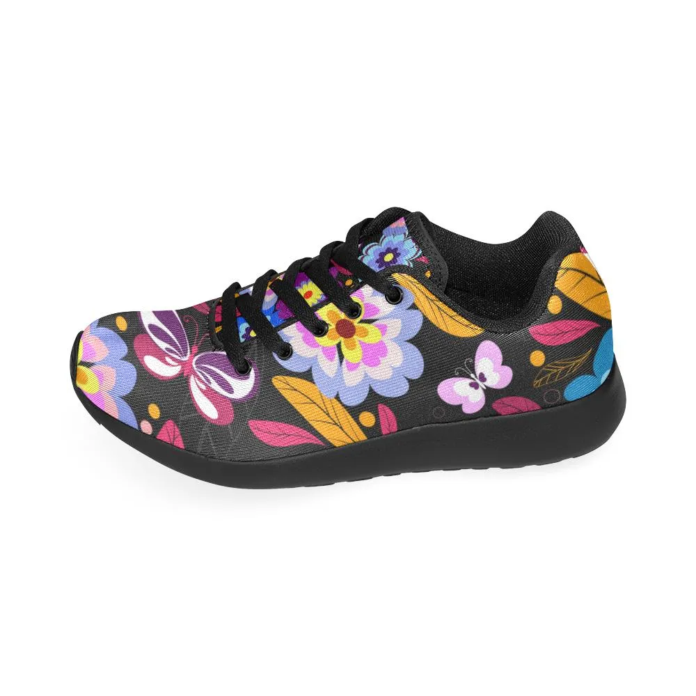 Zenzzle graphic floral Women's Running shoes Casual Lightweight Athletic Sneakers US size 6-15