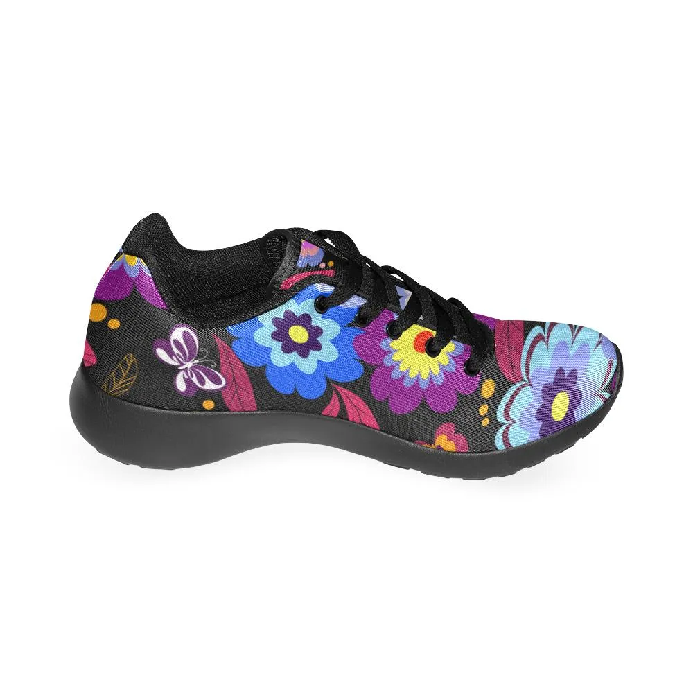 Zenzzle graphic floral Women's Running shoes Casual Lightweight Athletic Sneakers US size 6-15